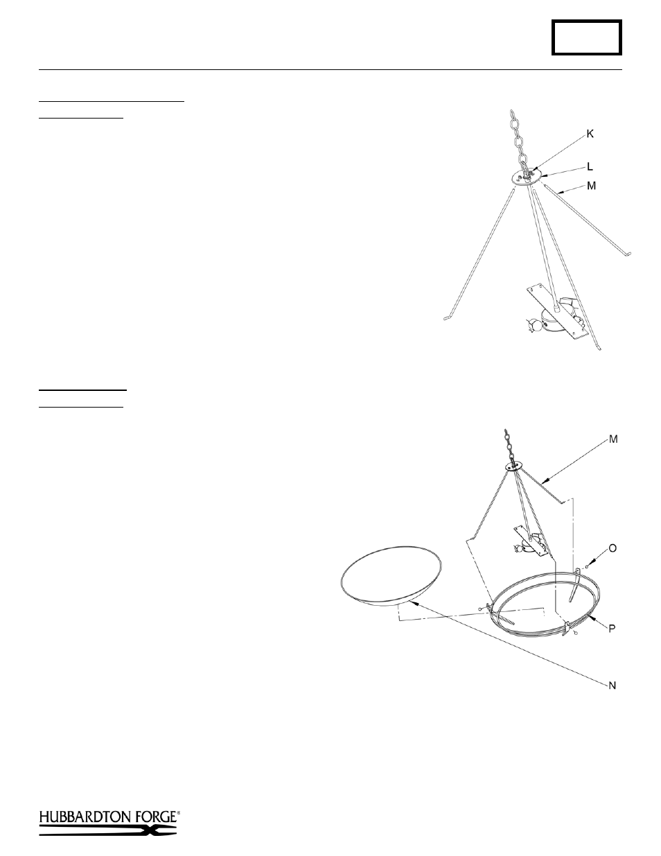 Component parts, A130, Assembly & installation instructions | Hubbardton Forge 124450 User Manual | Page 2 / 3