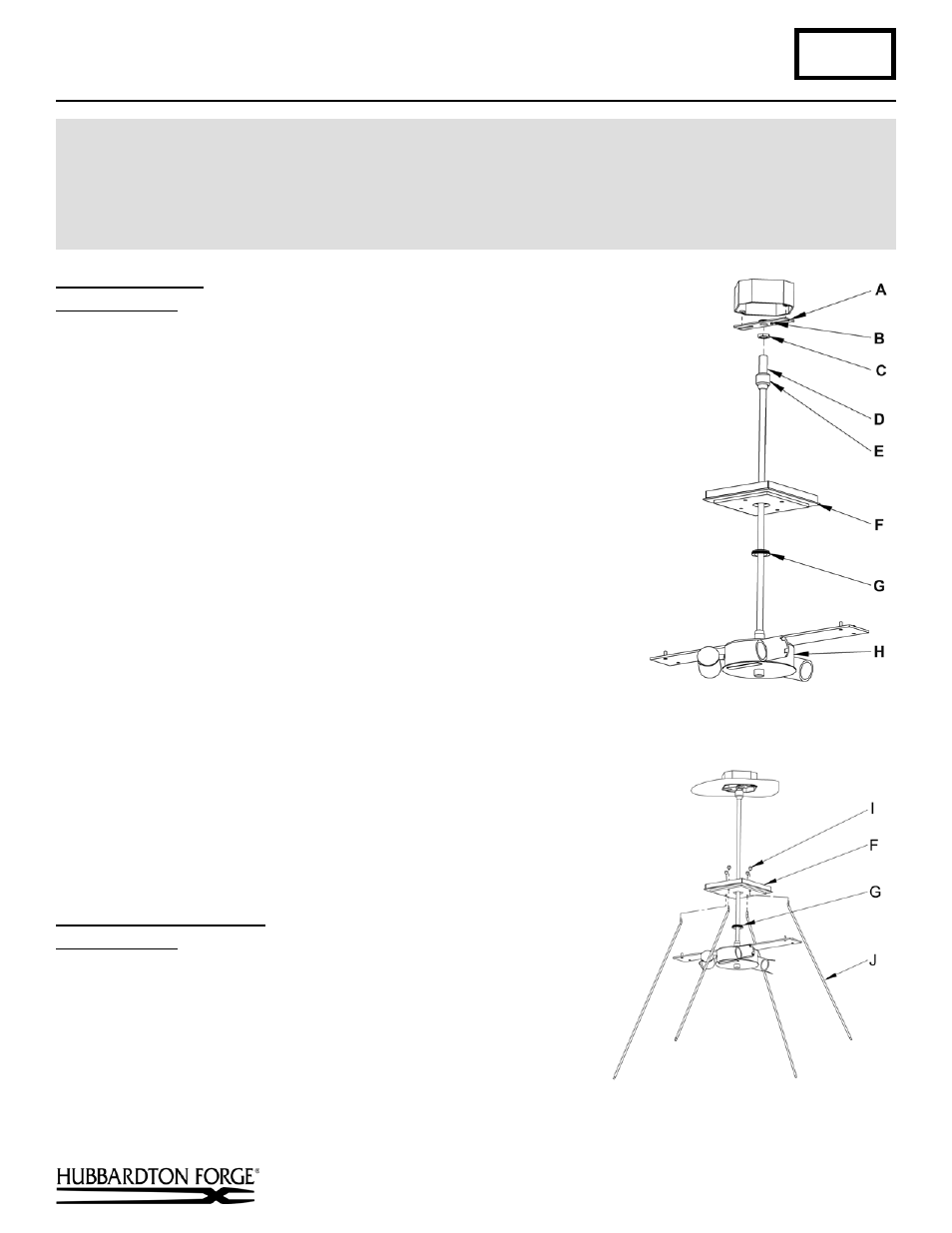 Hubbardton Forge 124560 User Manual | 2 pages