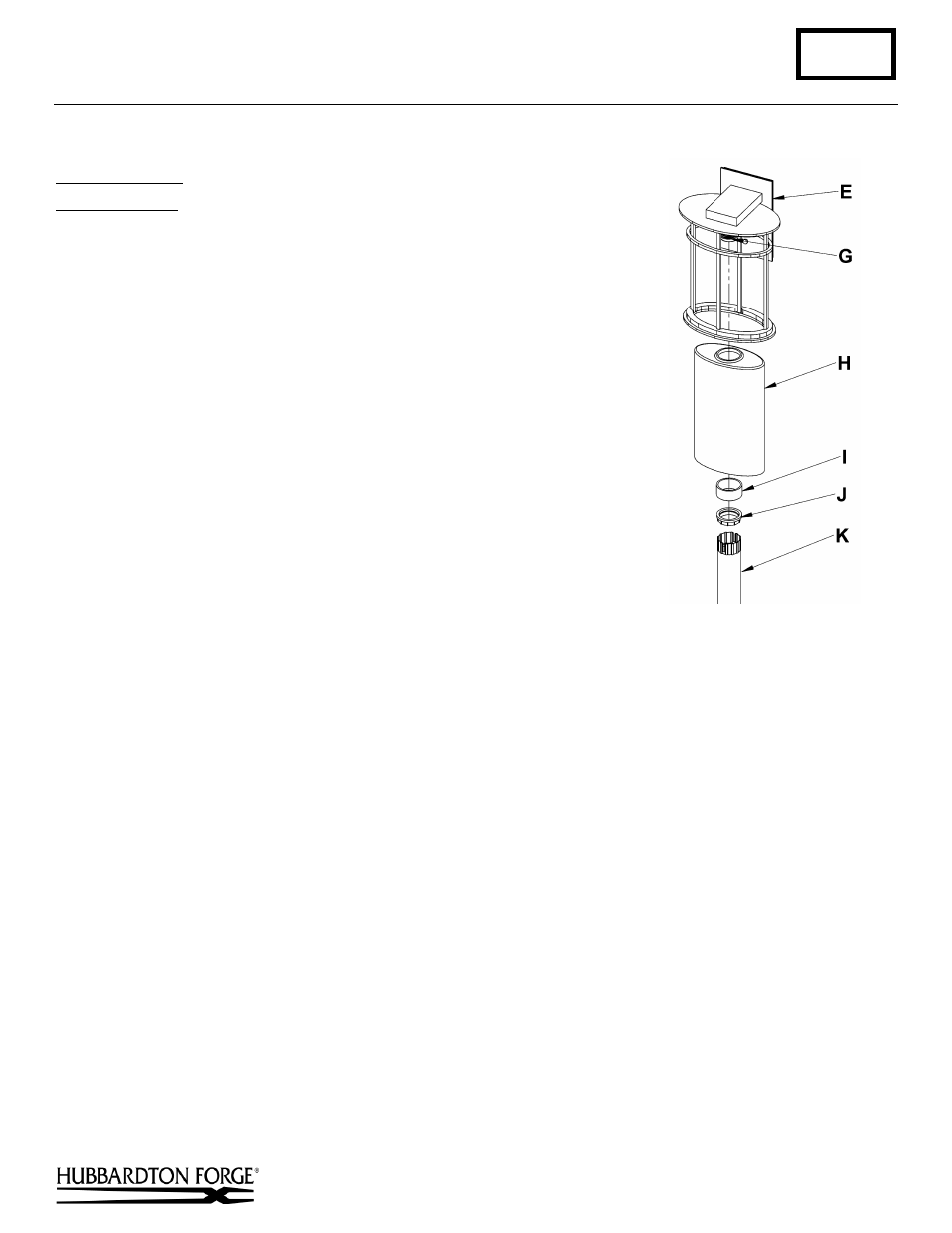B275, Installation instructions | Hubbardton Forge 305655 User Manual | Page 2 / 2