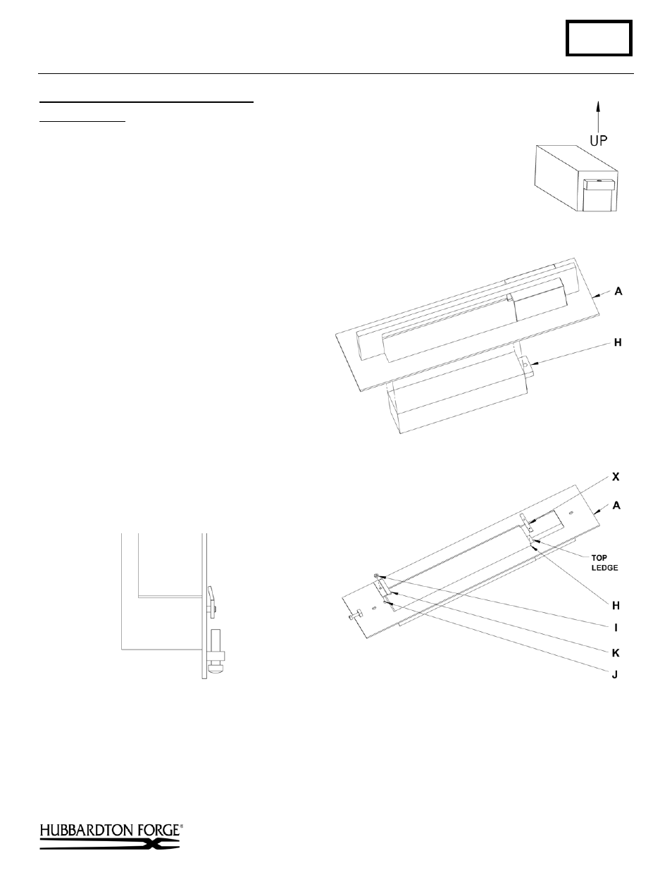 Component parts, B220, Installation instructions | Hubbardton Forge 306405 User Manual | Page 2 / 3