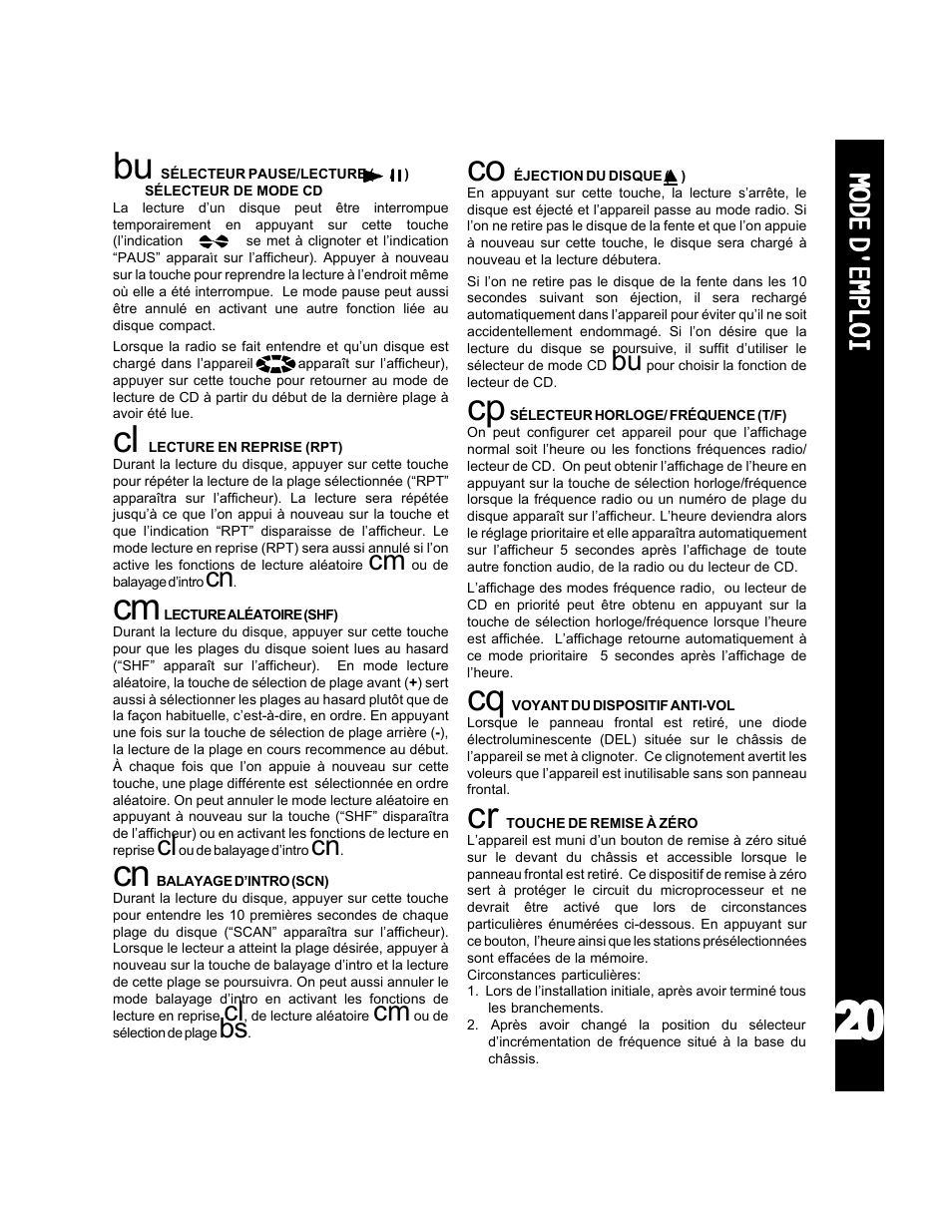 Audiovox ACD-25 User Manual | Page 21 / 40