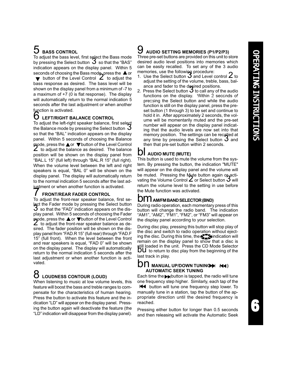 Audiovox ACD-25 User Manual | Page 7 / 40