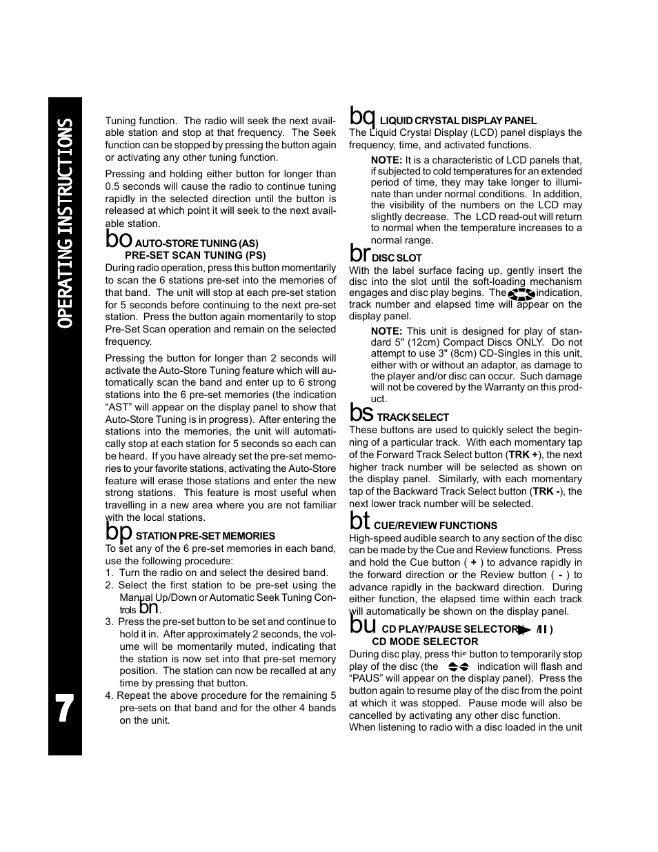 Audiovox ACD-25 User Manual | Page 8 / 40
