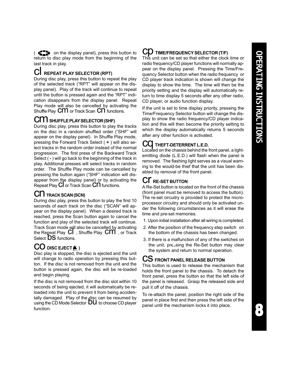Audiovox ACD-25 User Manual | Page 9 / 40