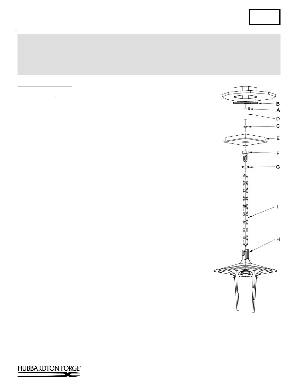 Hubbardton Forge 365710 User Manual | 2 pages