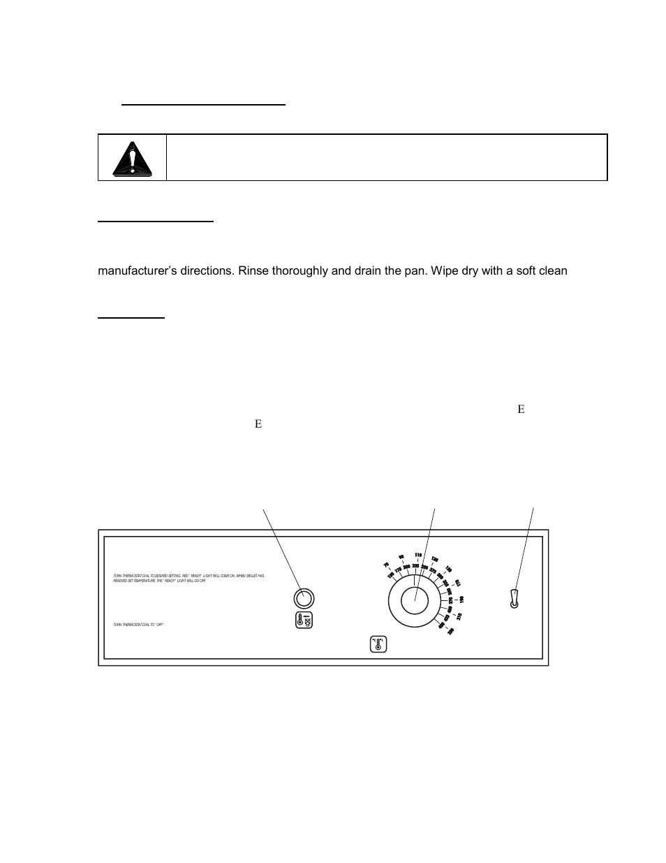 0 operation instructions | Blodgett BLP-E User Manual | Page 8 / 16