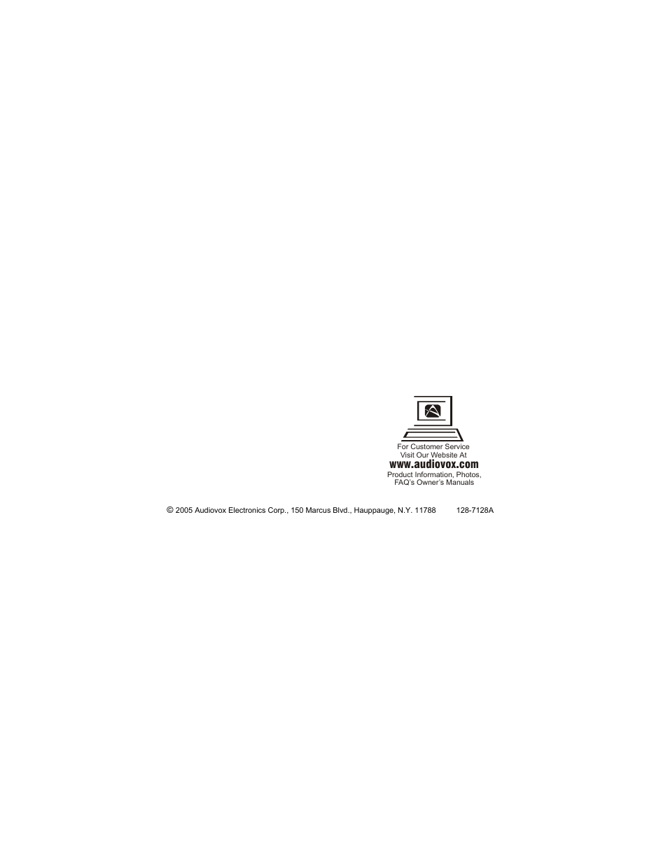 Audiovox D2010 User Manual | Page 33 / 33