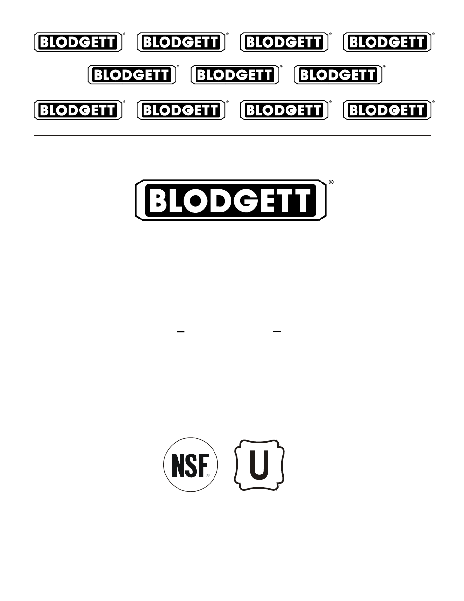 Blodgett KPS-DS Series User Manual | 13 pages