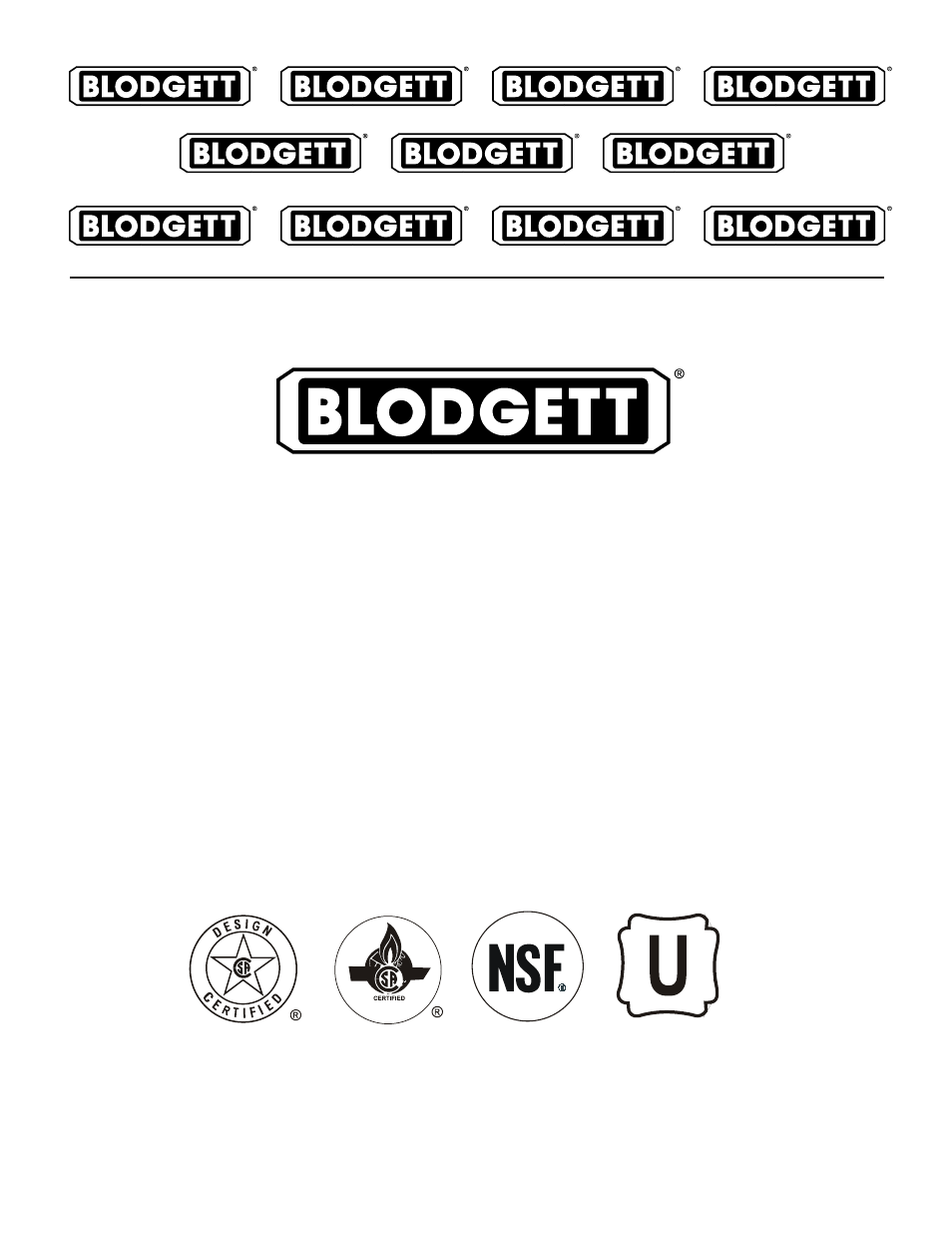 Blodgett KLS-60G User Manual | 39 pages