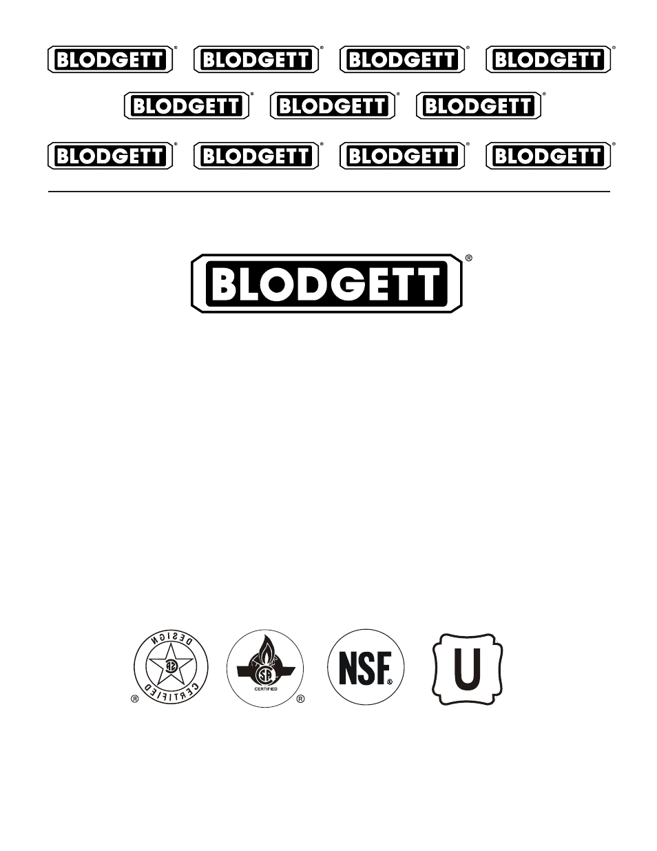 Blodgett KLT-12G User Manual | 26 pages