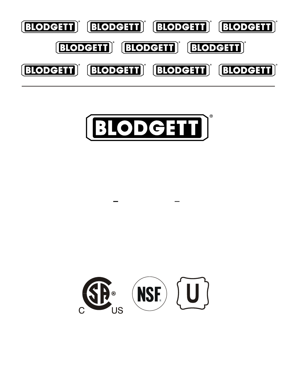 Blodgett SB-16SC User Manual | 17 pages