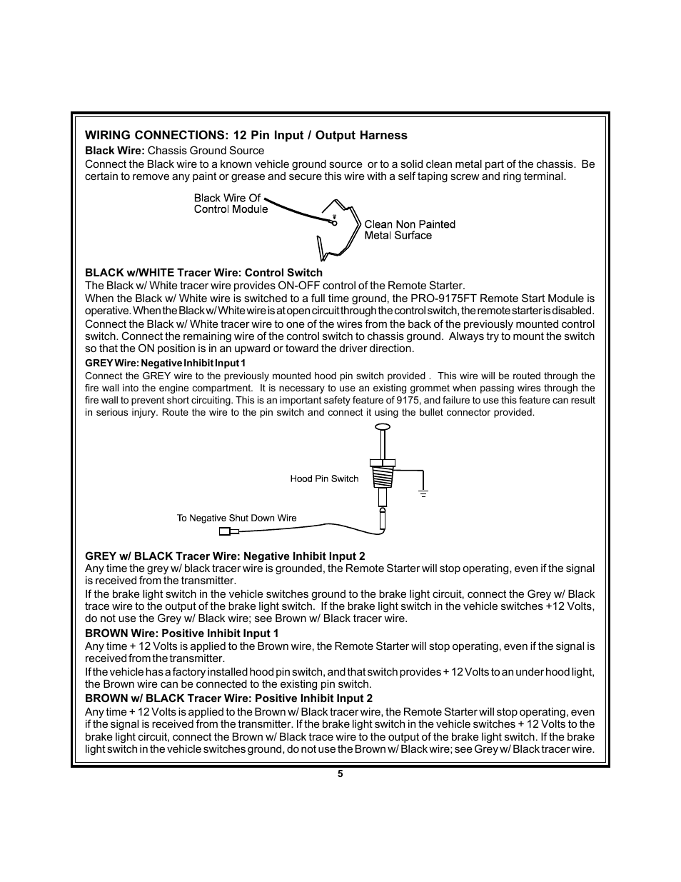 Audiovox PRO-9175FT User Manual | Page 5 / 18