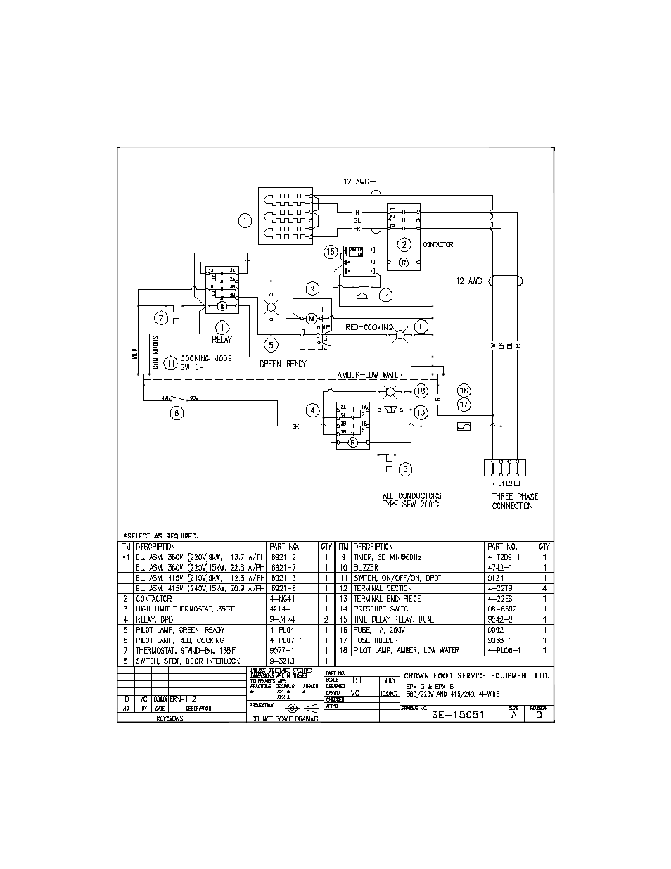 Blodgett SBF-5E User Manual | Page 24 / 24