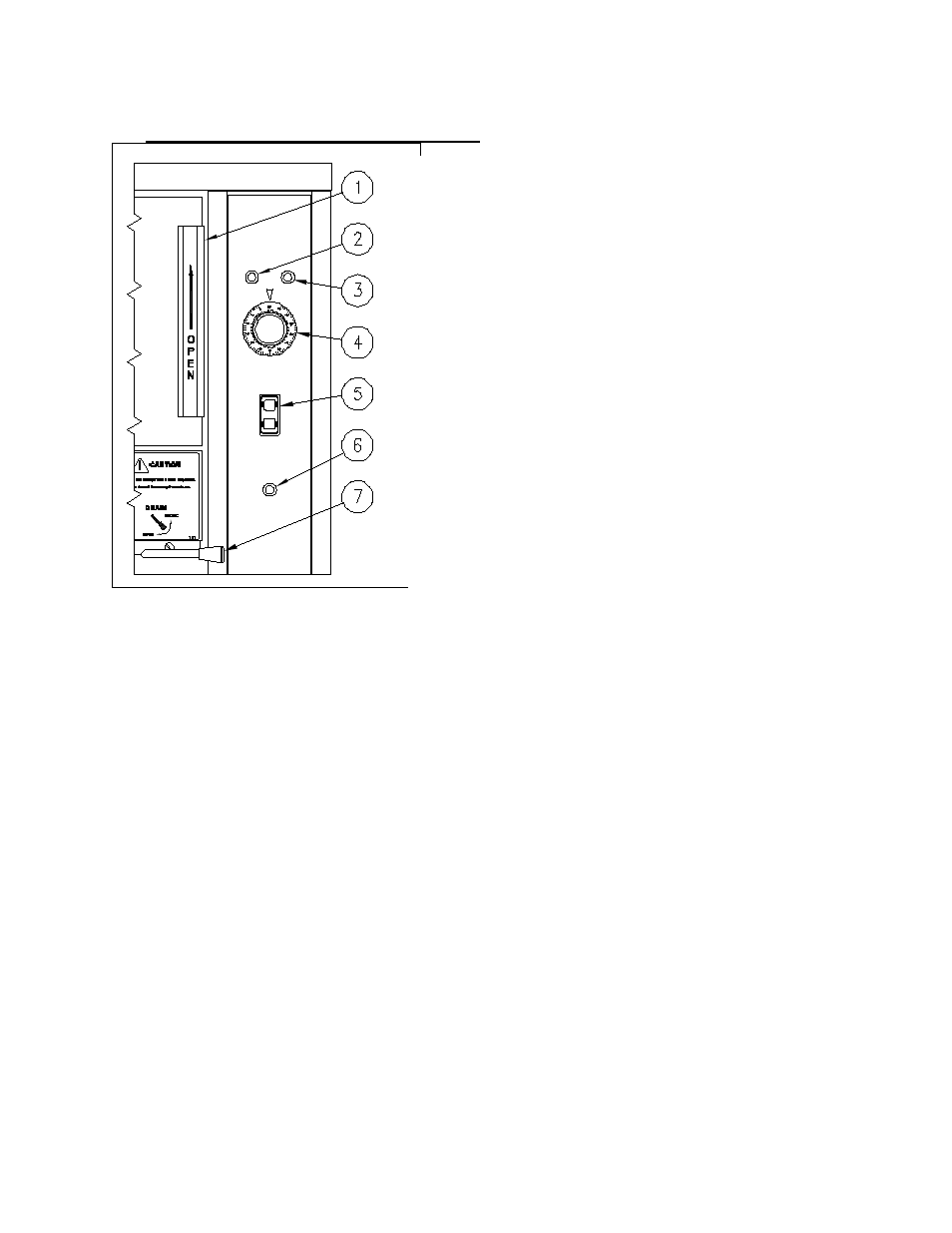 0 operating instructions, Controls | Blodgett SBF-5E User Manual | Page 9 / 24