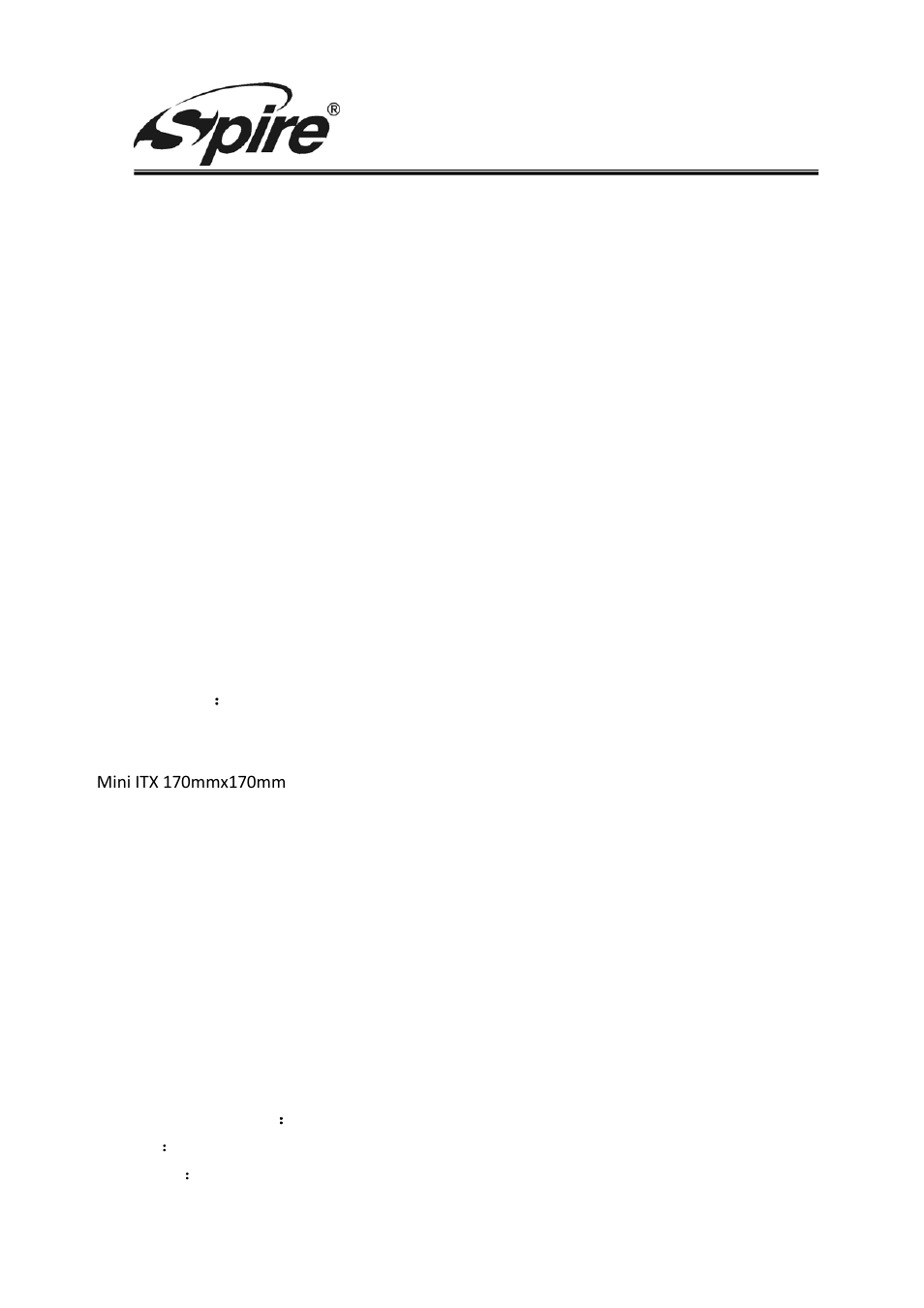 Spire corp | Spire POWERCUBE 501 / SPM501B-300W-PFC-2U3 User Manual | Page 5 / 8