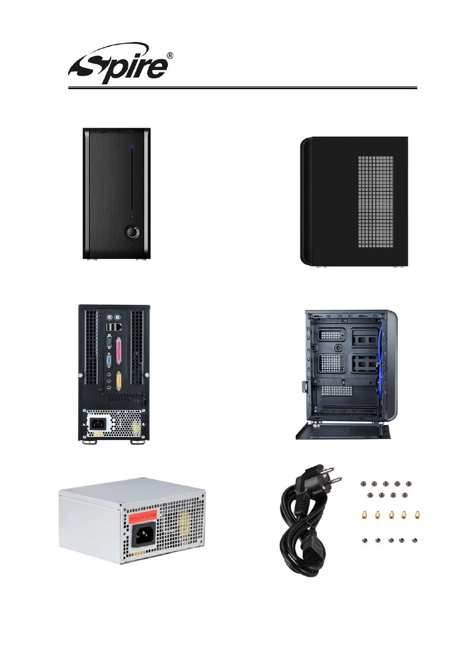 Spire corp | Spire POWERCUBE 502 / SPM502B-300W-PFC-2U3 User Manual | Page 7 / 8