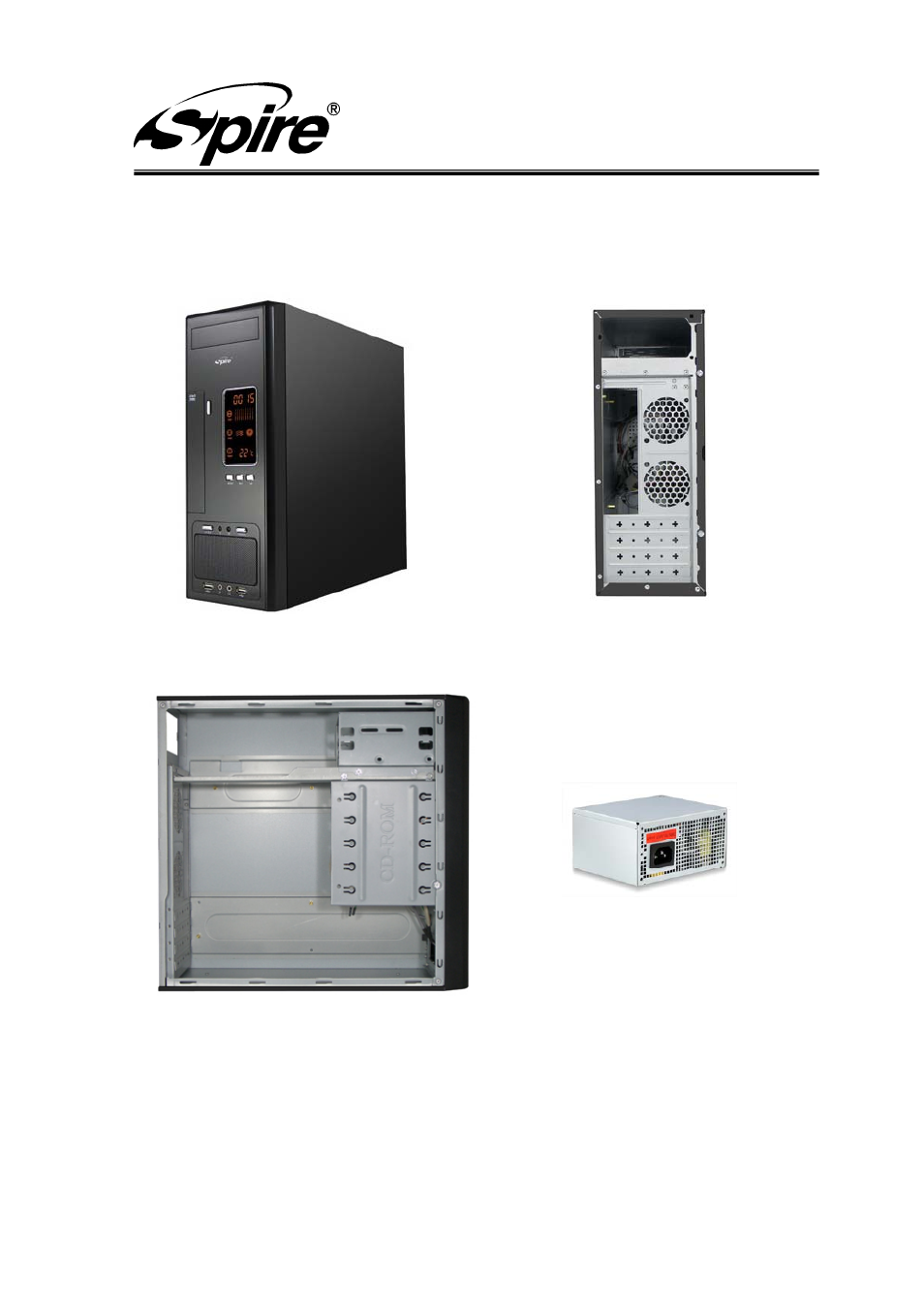 Spire corp | Spire TETHYS / SP2103B-S300W-PFC User Manual | Page 6 / 7
