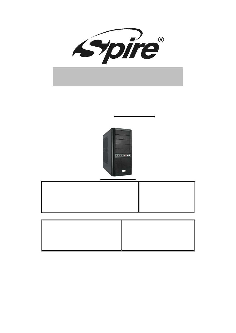 Spire SP6004B-CE/R / SP6004B-CE/R User Manual | 7 pages