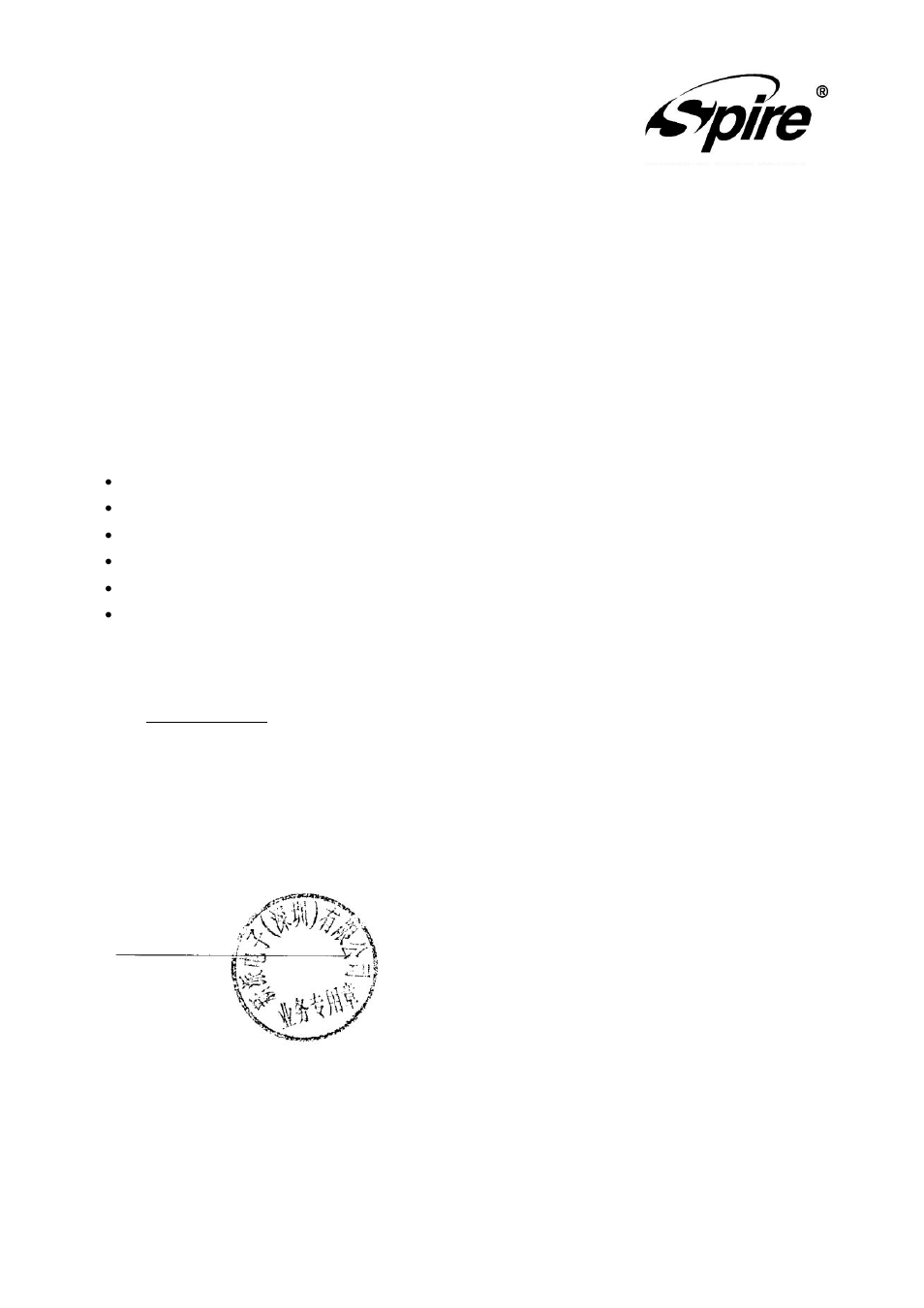 Reach declaration of conformity | Spire COOLBOX F8 / SPF8B-420W-PFC User Manual | Page 9 / 9