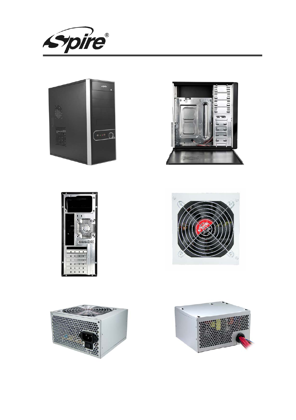 Spire corp | Spire COOLBOX 202 / SPD202B-420W-PFC User Manual | Page 7 / 9