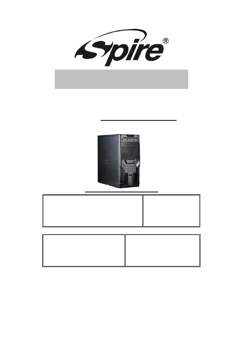 Spire ORBIT 1407 / SP1407B-420W-PFC22-HD3 User Manual | 9 pages