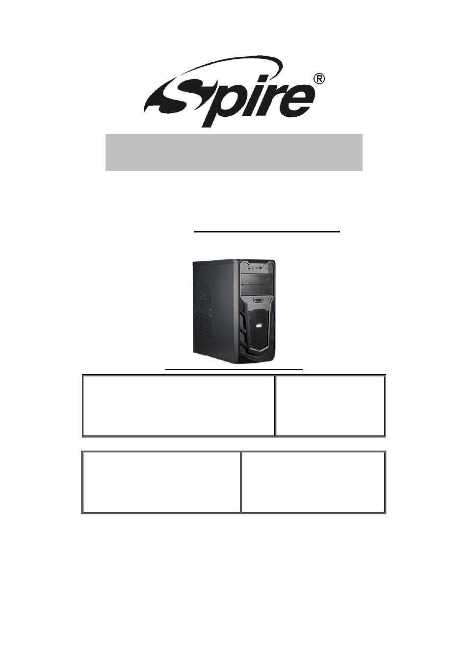 Spire ORBIT 1406 / SP1406B-420W-PFC22-HD3 User Manual | 9 pages