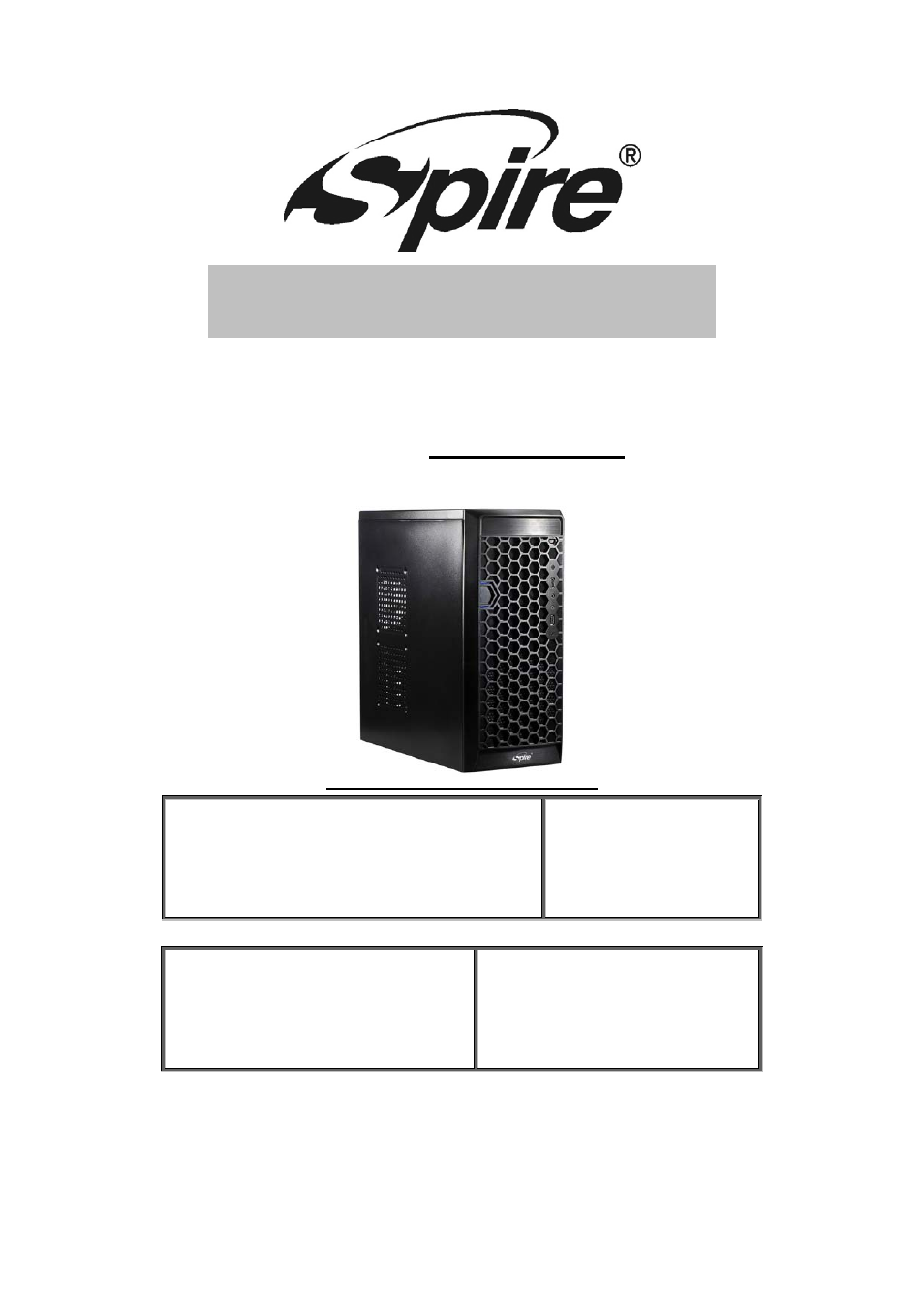 Spire ORBIT 1404 / SP1404B-420W-E1 User Manual | 7 pages