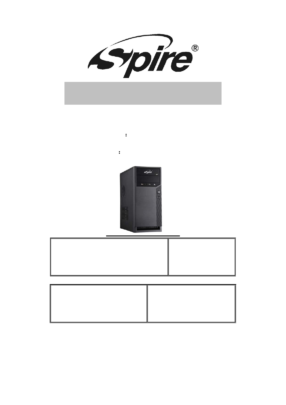 Spire MANEO 1077 / SP1077B-420W-E1 User Manual | 7 pages