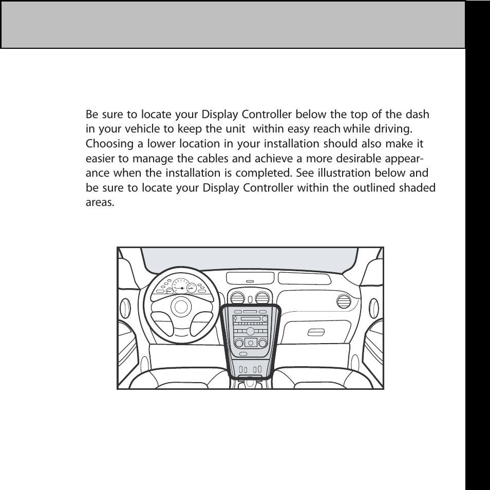 Commandermt display controller installation | Audiovox CommanderMT 128-7902A User Manual | Page 13 / 22