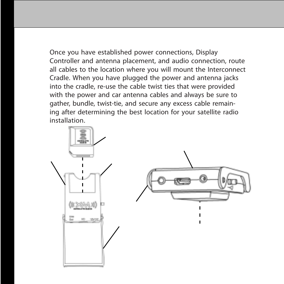 Cable routing and component installation | Audiovox CommanderMT 128-7902A User Manual | Page 18 / 22