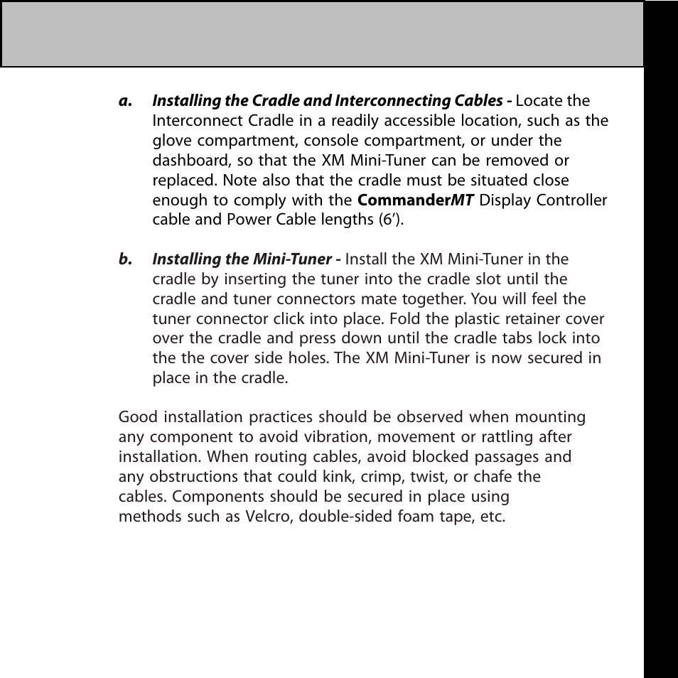 Audiovox CommanderMT 128-7902A User Manual | Page 19 / 22