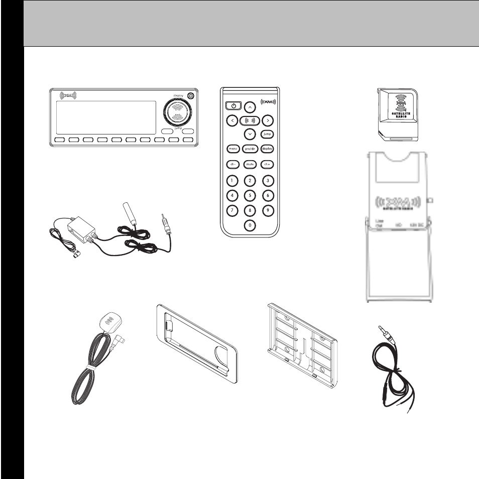 Mt receiver kit components, Commander | Audiovox CommanderMT 128-7902A User Manual | Page 6 / 22