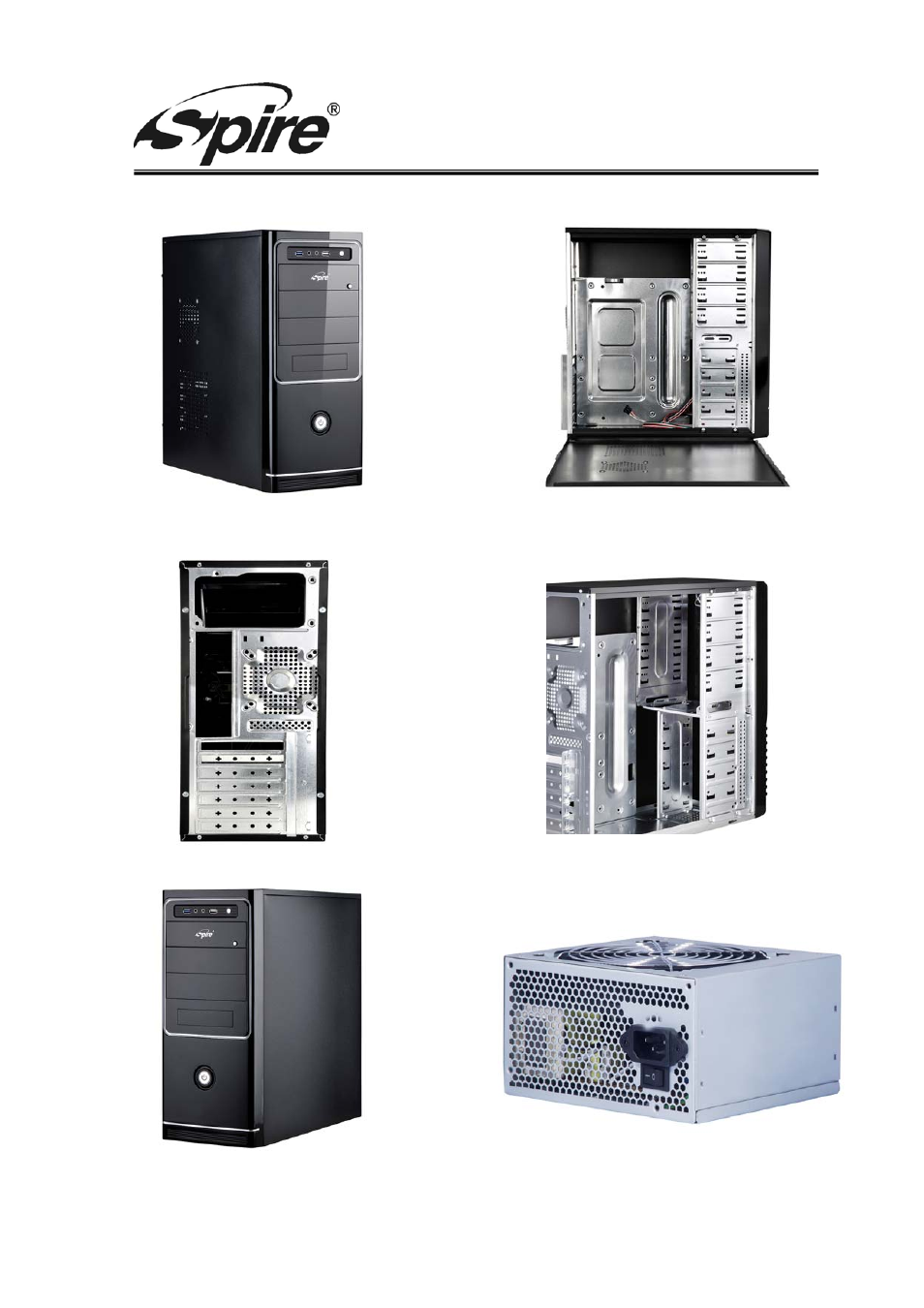 Spire corp | Spire COOLBOX F12 / SPF12B-420W-PFC22-HD3 User Manual | Page 8 / 9