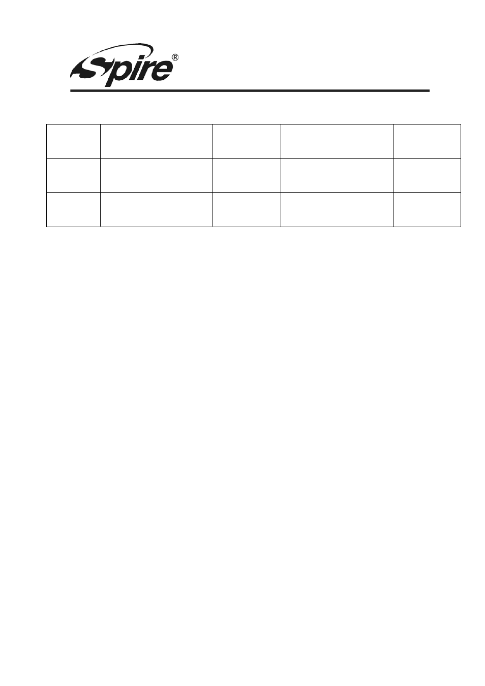 Spire corp | Spire SENNA / SP3601B-420WPFC22-U3 User Manual | Page 7 / 9