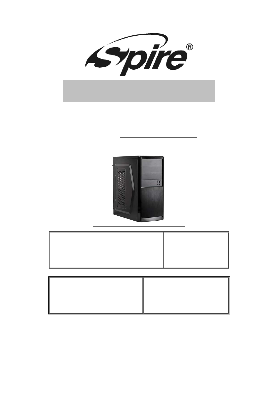 Spire LUGEN 1603 INCL.420W / SP1603B-420W-PFC22-2 User Manual | 8 pages
