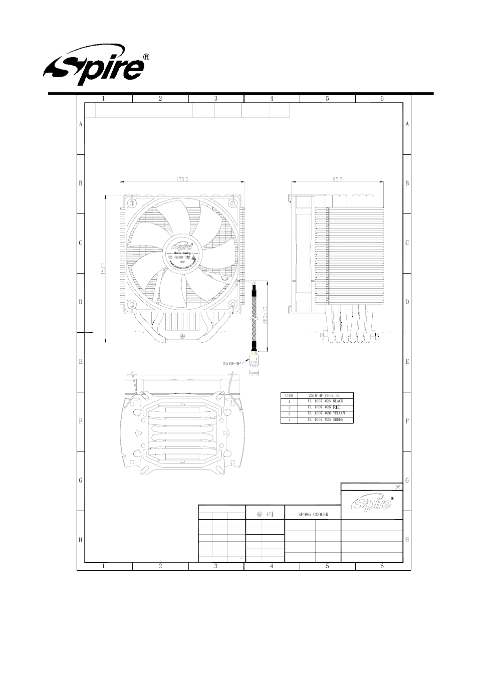 Spire corp, 2 cooler | Spire GEMINI REV. 3 / SP986B1-V3-2P User Manual | Page 10 / 13