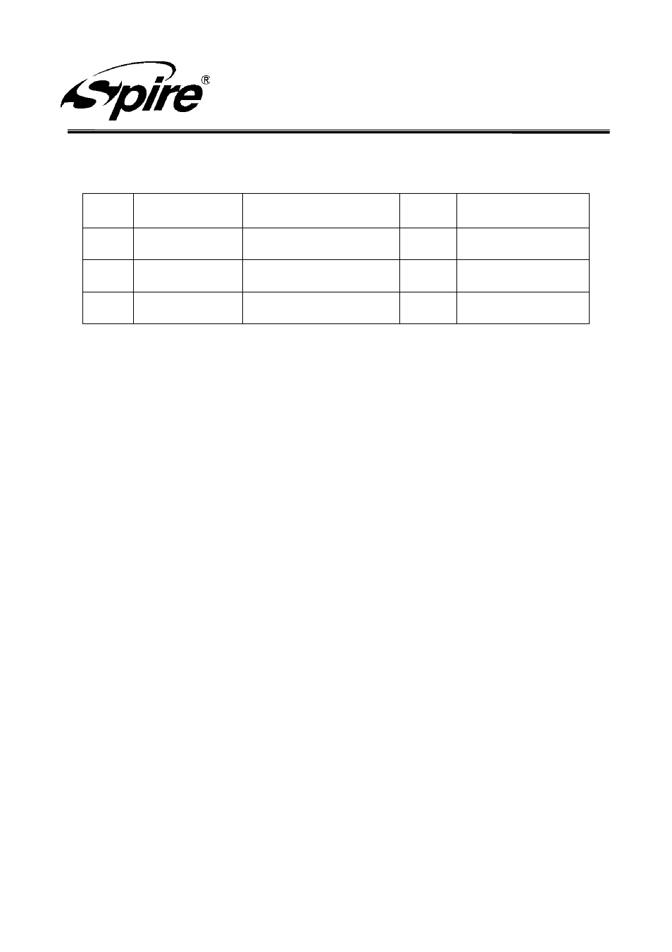 Spire corp | Spire GEMINI REV. 3 / SP986B1-V3-2P User Manual | Page 4 / 13