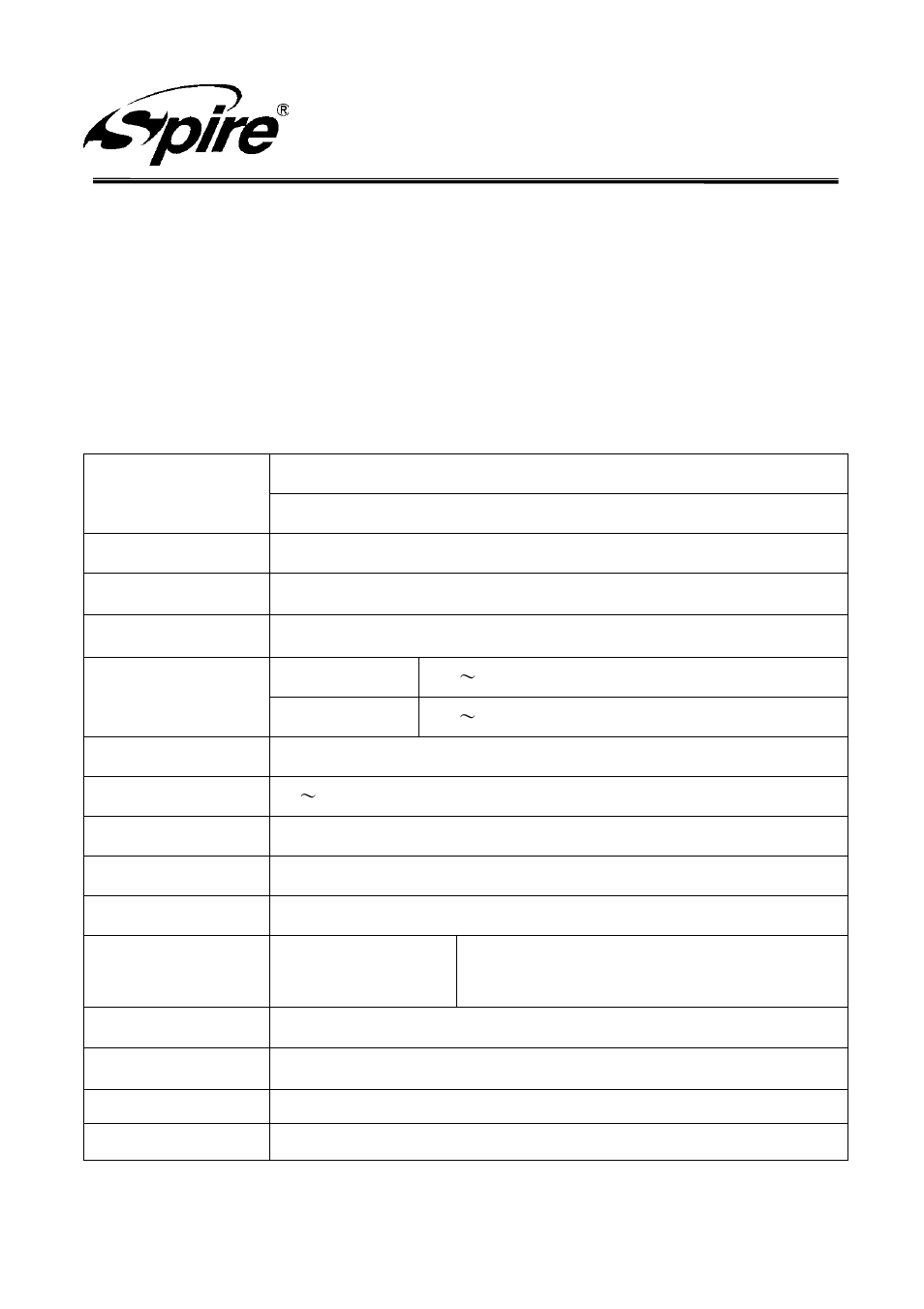 Spire corp | Spire GEMINI REV. 3 / SP986B1-V3-2P User Manual | Page 8 / 13
