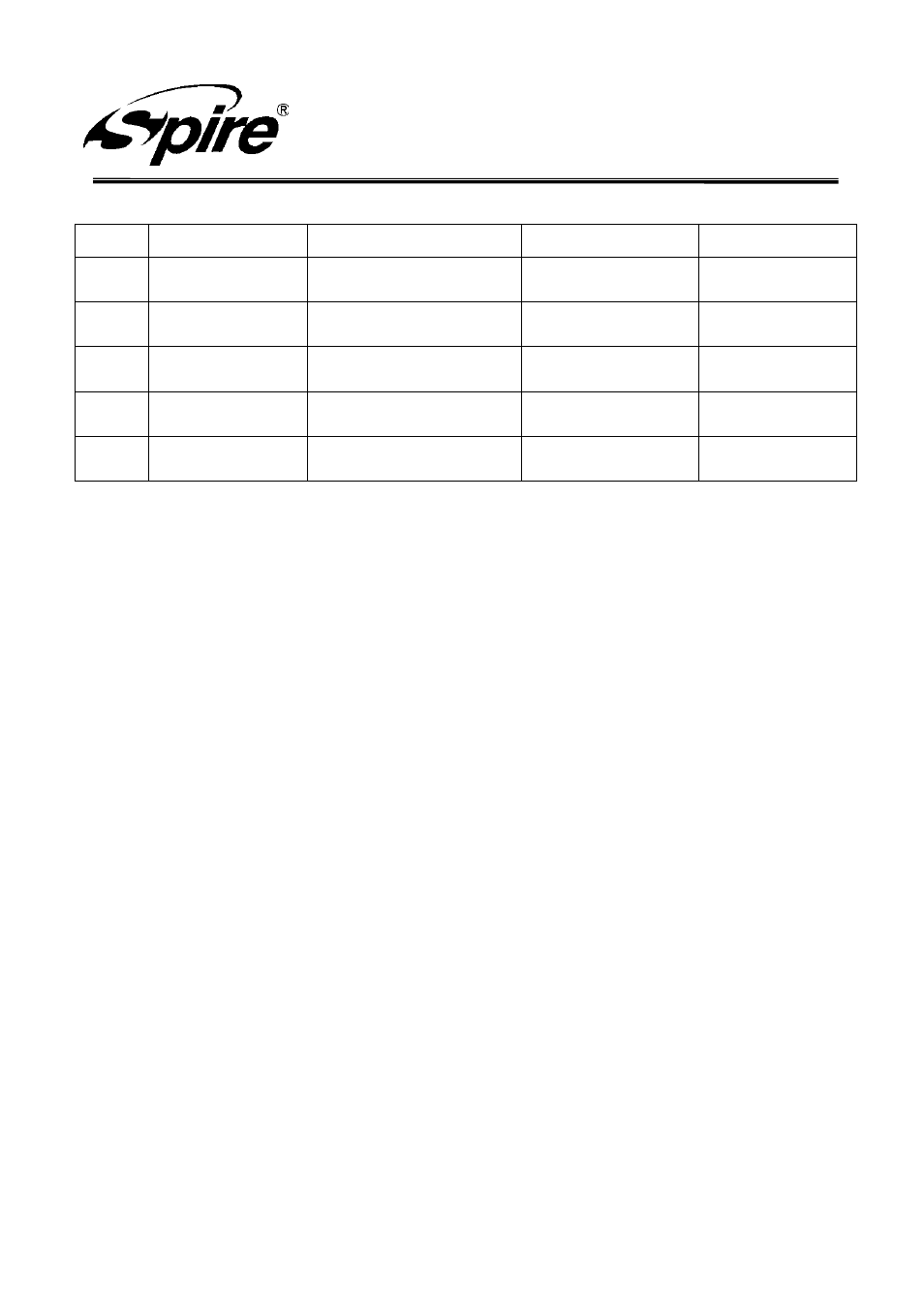 Spire corp | Spire TME III / SP984N1-V3-PWM User Manual | Page 12 / 12