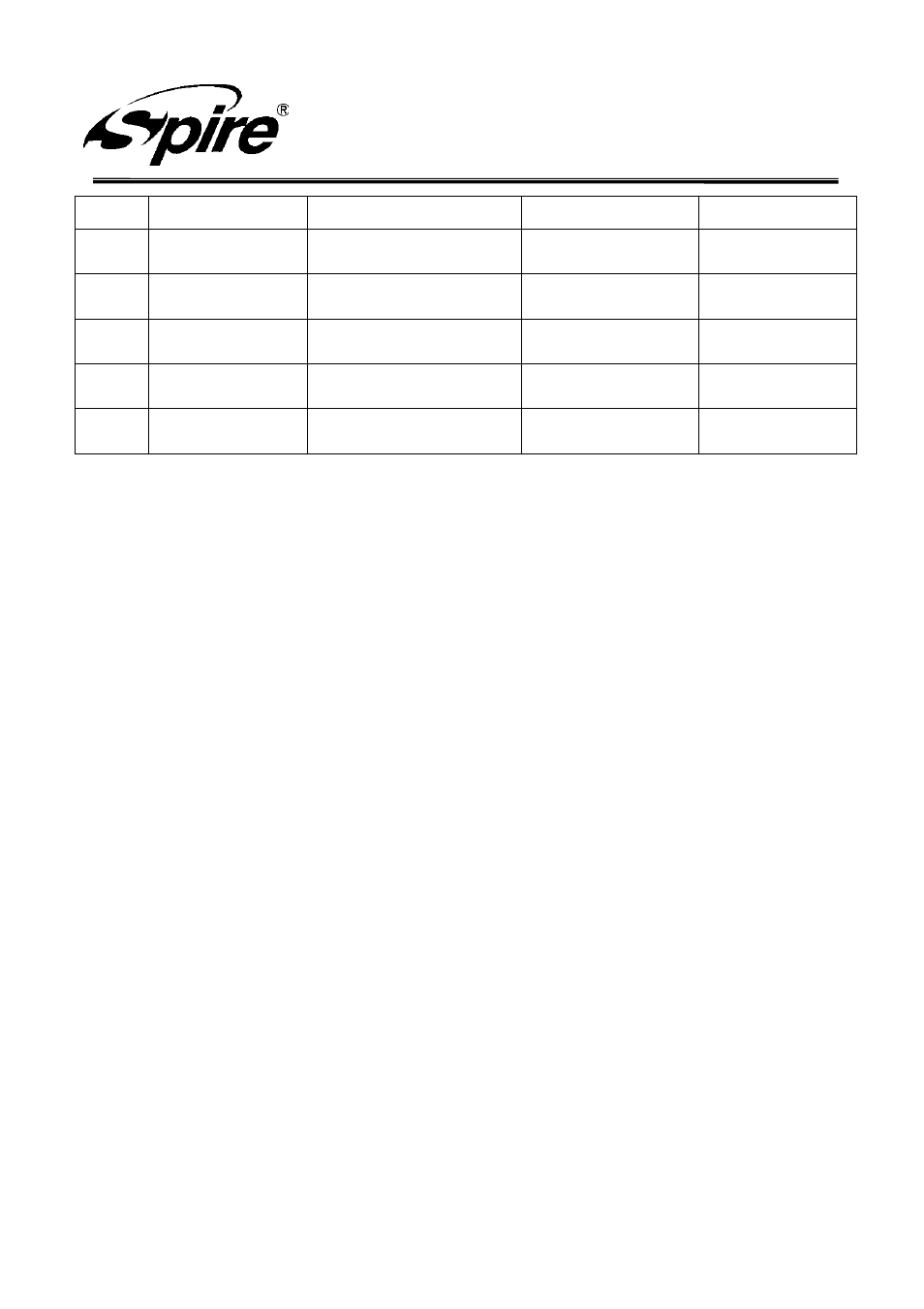 Spire corp | Spire KEPLER PRO / SP994S1-V1 User Manual | Page 12 / 12