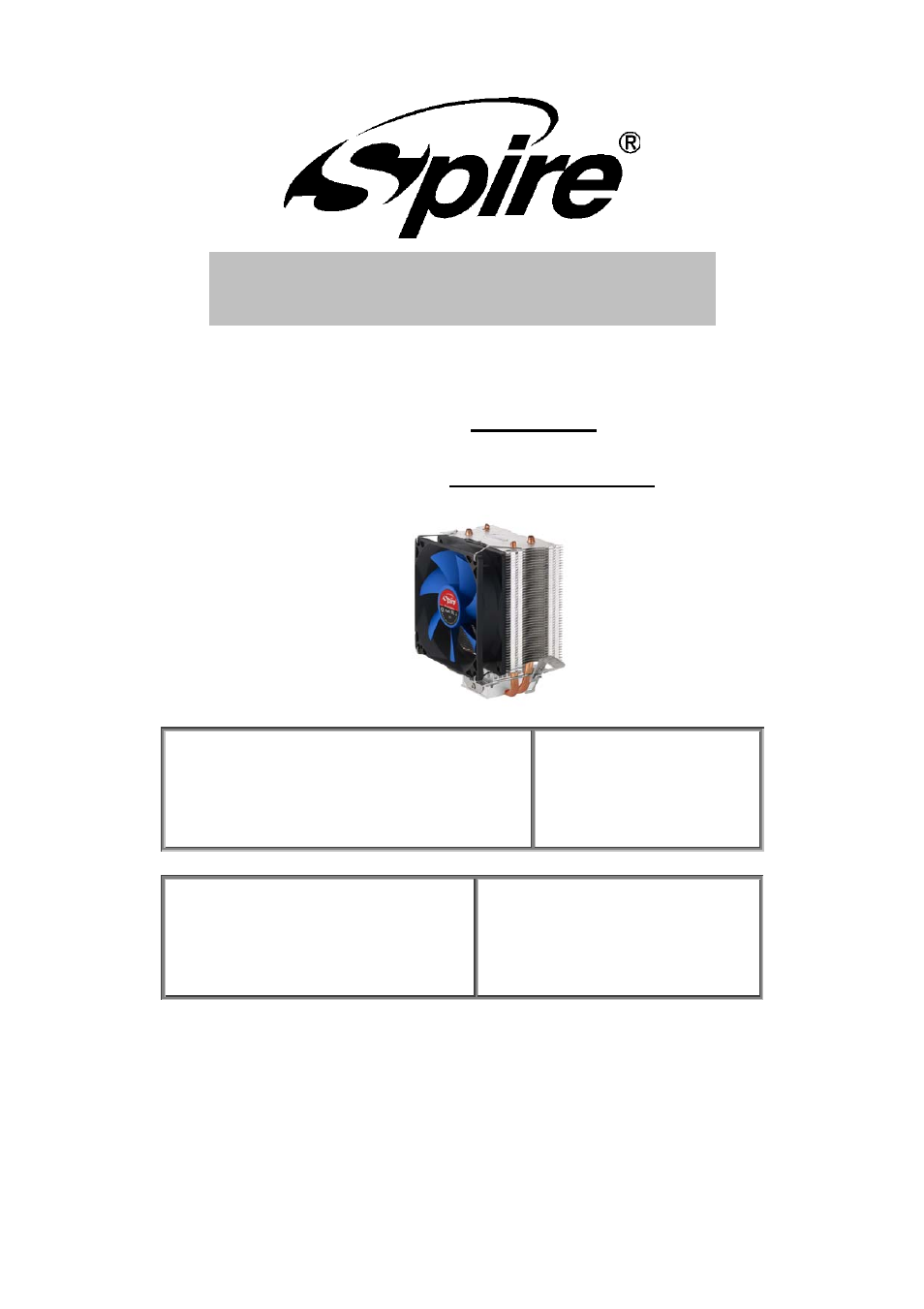 Spire KEPLER REV.2 / SP985S1-V2 User Manual | 12 pages