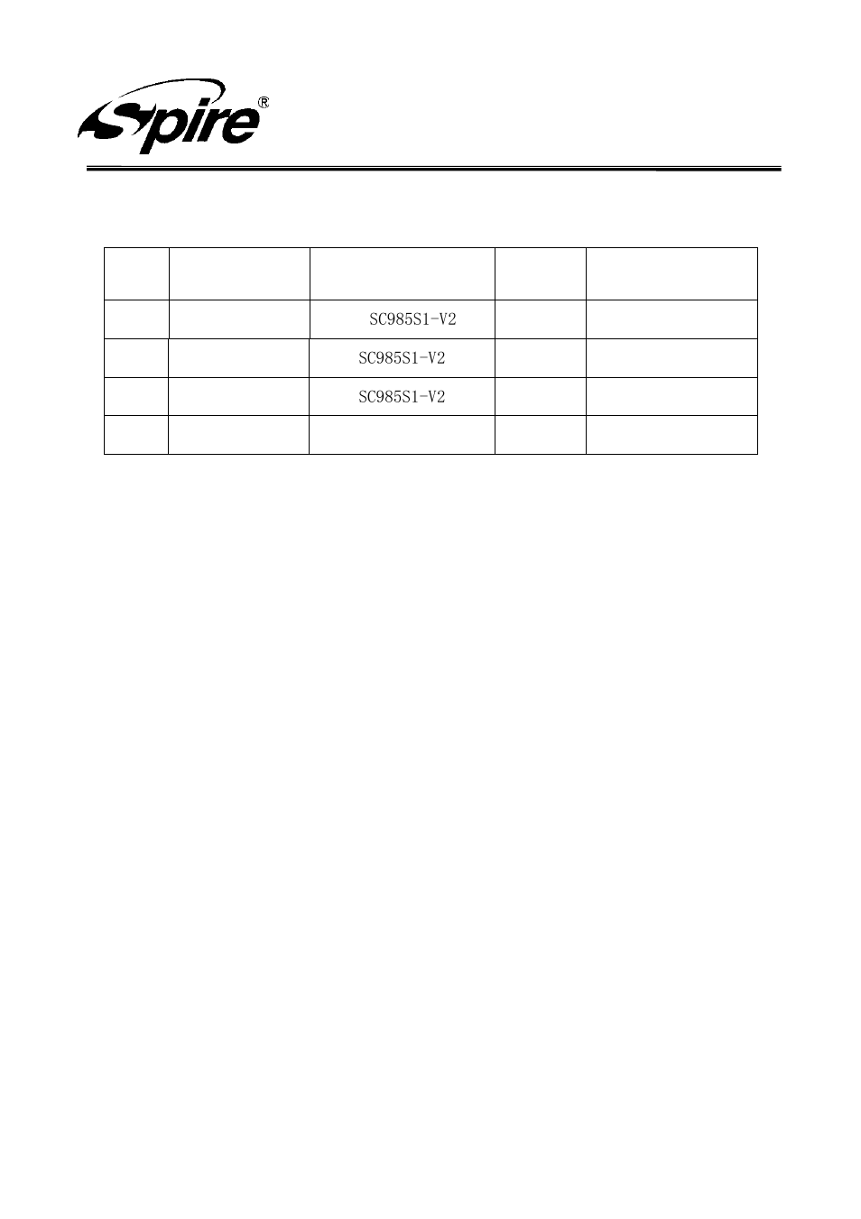 Spire corp | Spire KEPLER REV.2 / SP985S1-V2 User Manual | Page 4 / 12