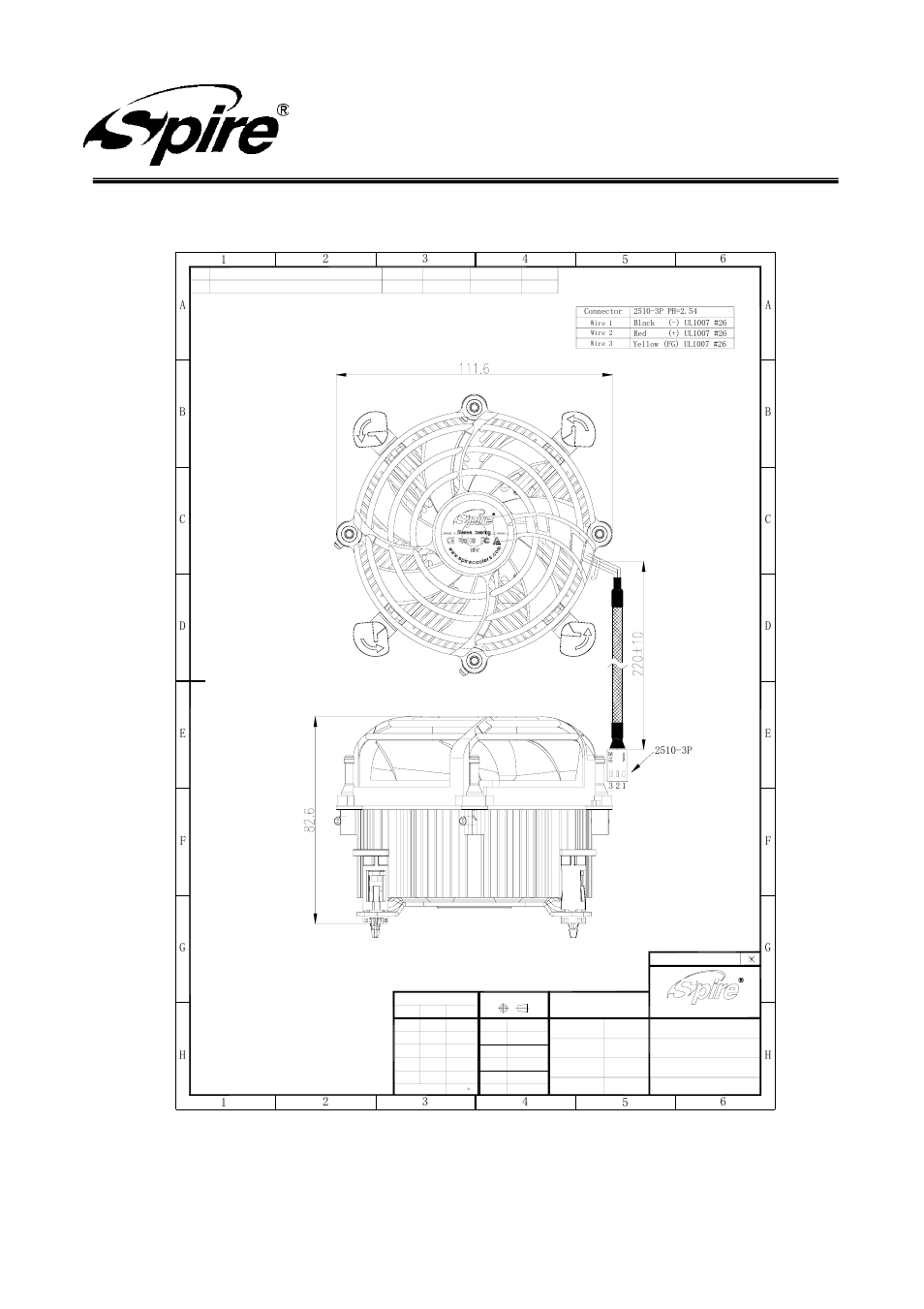 Spire corp, 2 cooler, Version:a/0 page 9 of13 | Spire STORM 532 / SP532S7 User Manual | Page 9 / 13