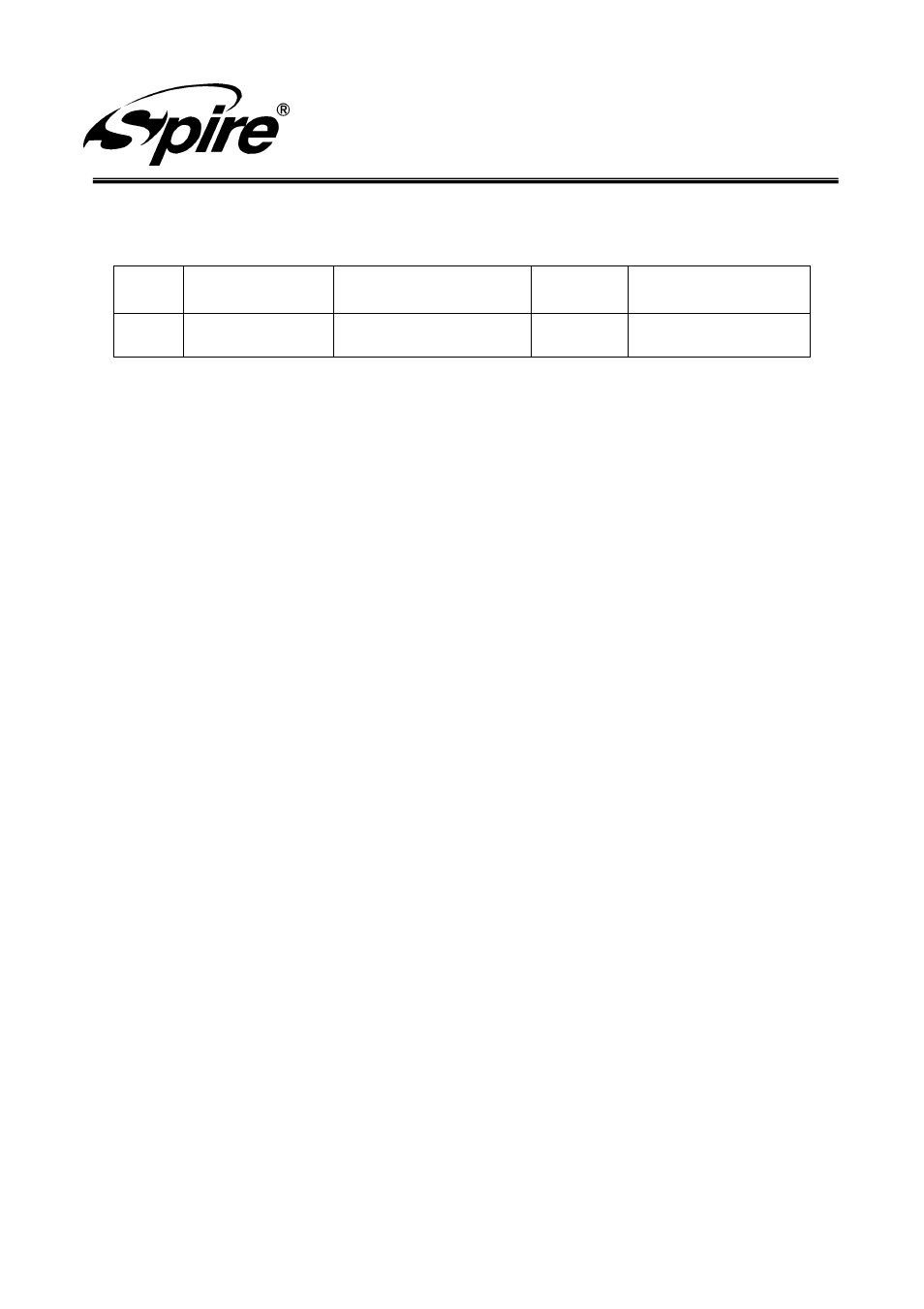 Spire corp | Spire STARFLOW 533 PWM / SP533S7-PWM User Manual | Page 4 / 12