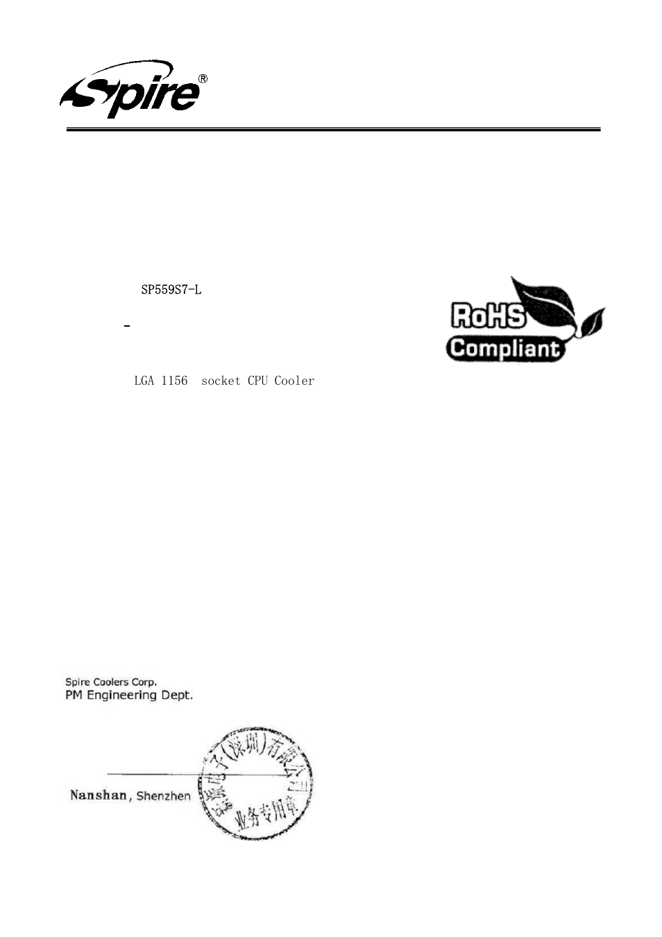Spire corp | Spire STARFLOW PRO / SP559S7-L User Manual | Page 13 / 13