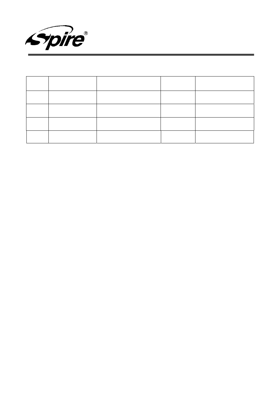 Spire corp | Spire STARCORE PWM / SP854S3-1-PWM User Manual | Page 4 / 12
