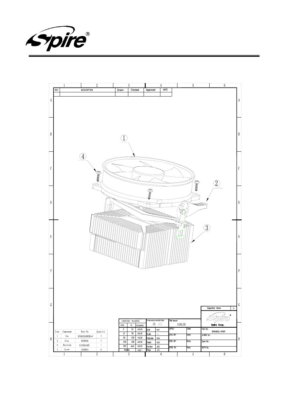 Spire corp | Spire STARCORE PWM / SP854S3-1-PWM User Manual | Page 8 / 12