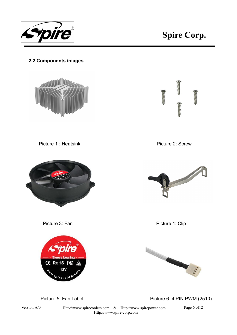 Spire corp | Spire COOLREEF PRO PWM / SP805S3-PWM User Manual | Page 6 / 12