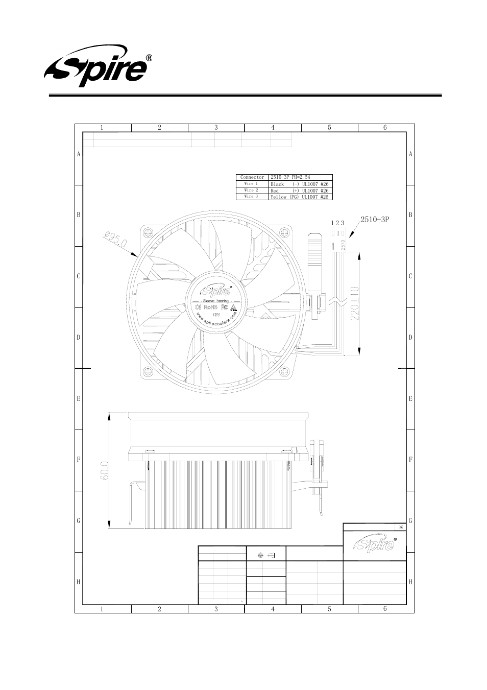Spire corp, 2 cooler, Version:a/0 page 9 of13 | Spire COOLREEF PRO / SP805S3 User Manual | Page 9 / 13