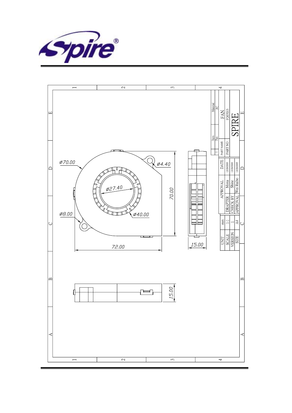 Spire corp | Spire LUNAR II / SP517-1U User Manual | Page 9 / 13
